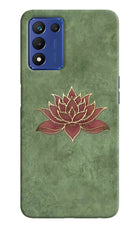 Lotus Grace Realme 9 SE Hard Case Back Cover by Casekaro