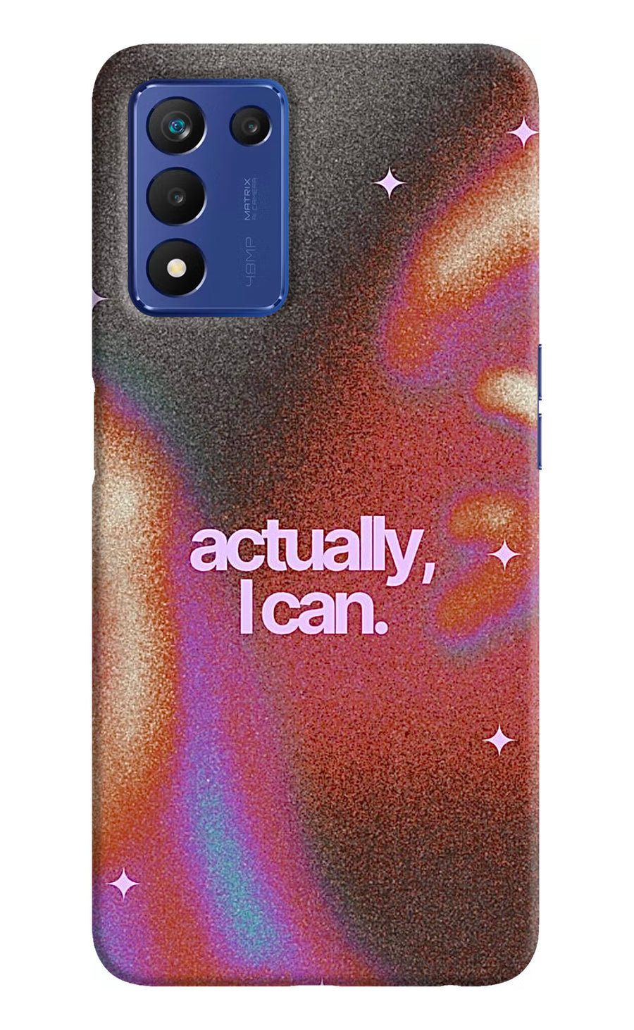 Pink Aura Realme 9 SE Back Cover, Hard case
