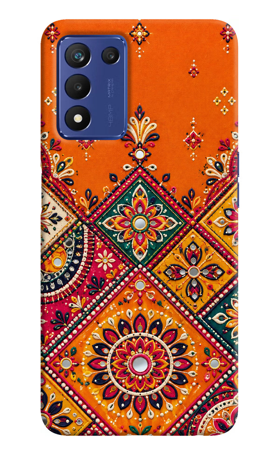 Kutch Glow Realme 9 SE Back Cover, Hard case