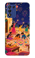 Diwali Night Realme 9 SE Hard Case Back Cover by Casekaro