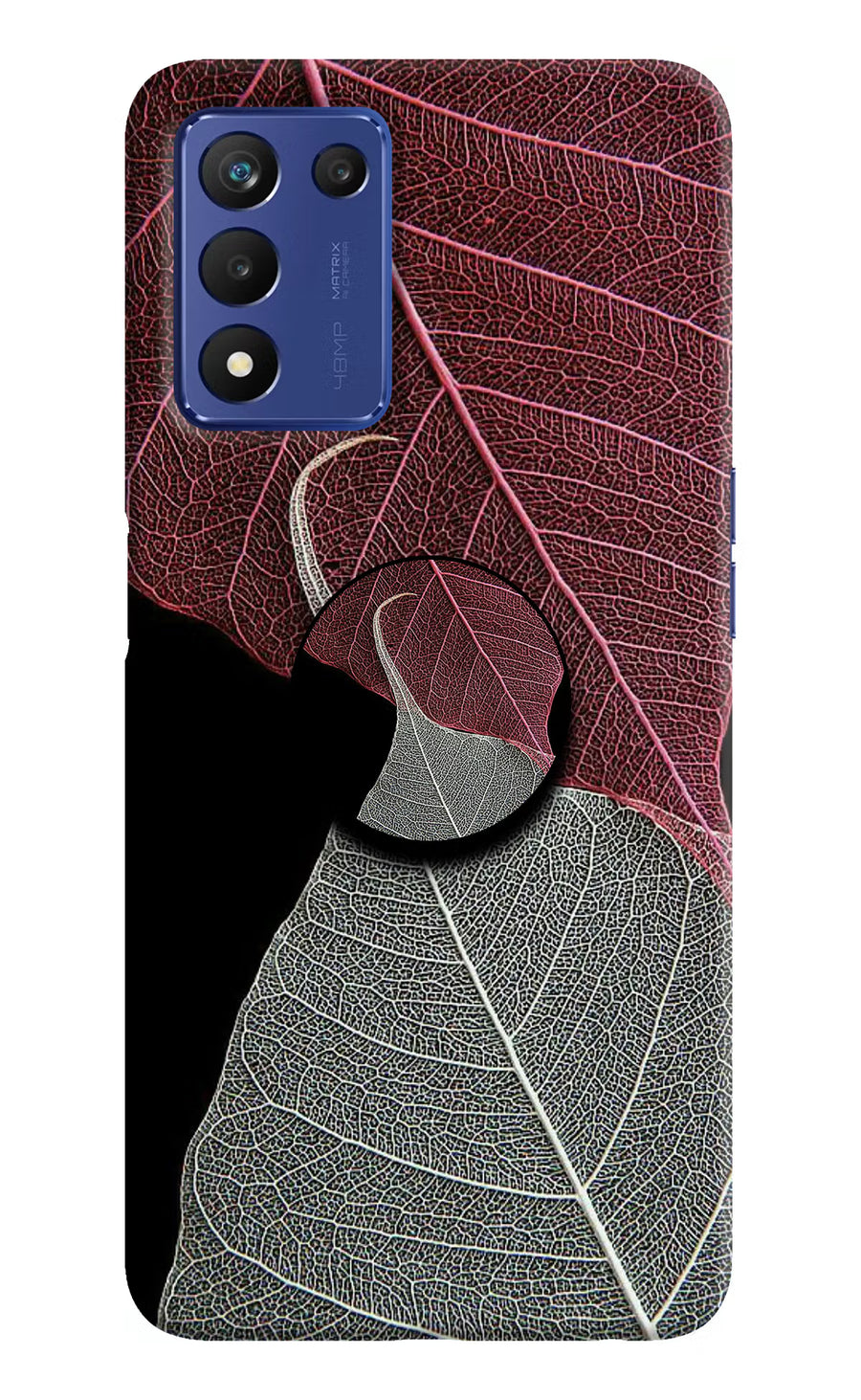 Leaf Pattern Realme 9 SE Pop Case, Hard case