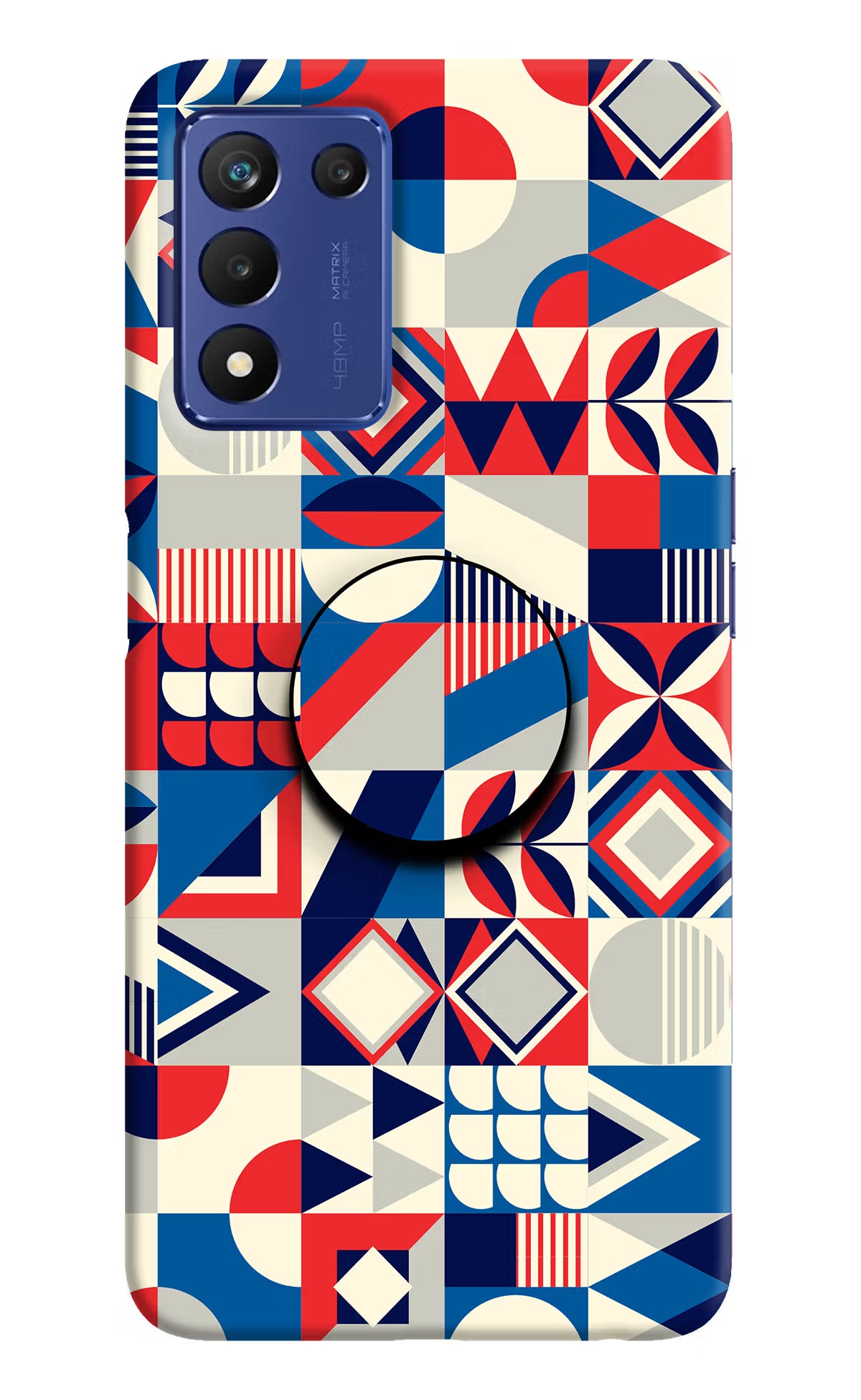 Colorful Pattern Realme 9 SE Pop Case by Casekaro