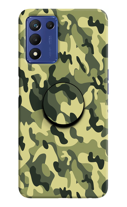 Camouflage Realme 9 SE Pop Case by Casekaro