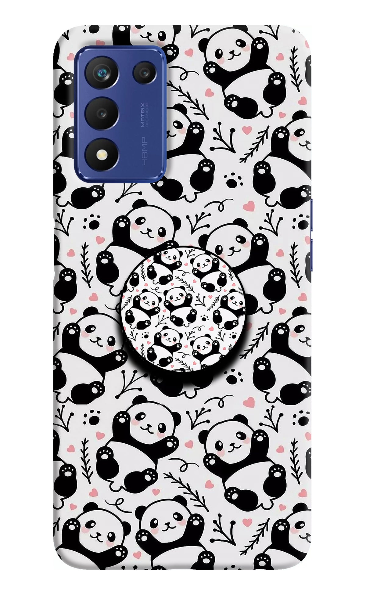 Cute Panda Realme 9 SE Pop Case