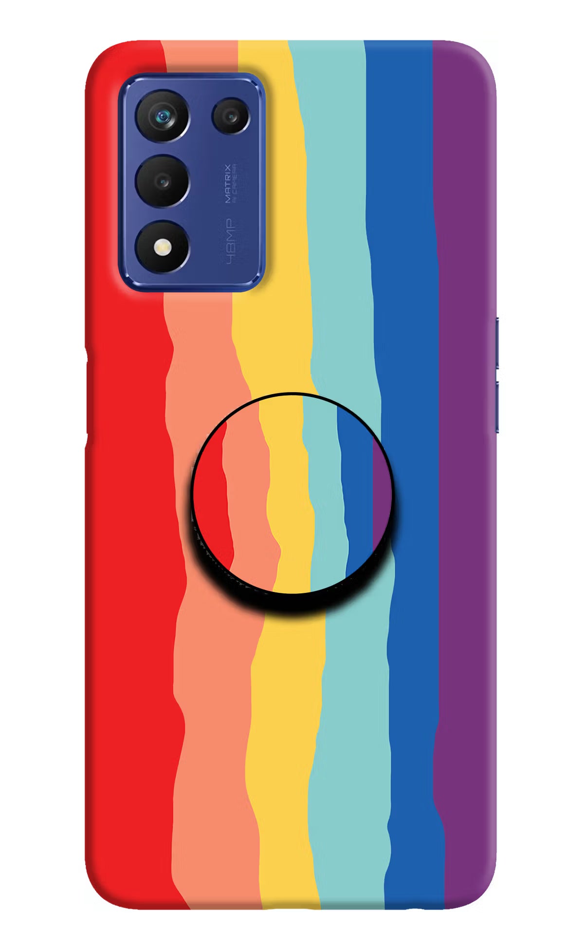 Rainbow Realme 9 SE Pop Case by Casekaro