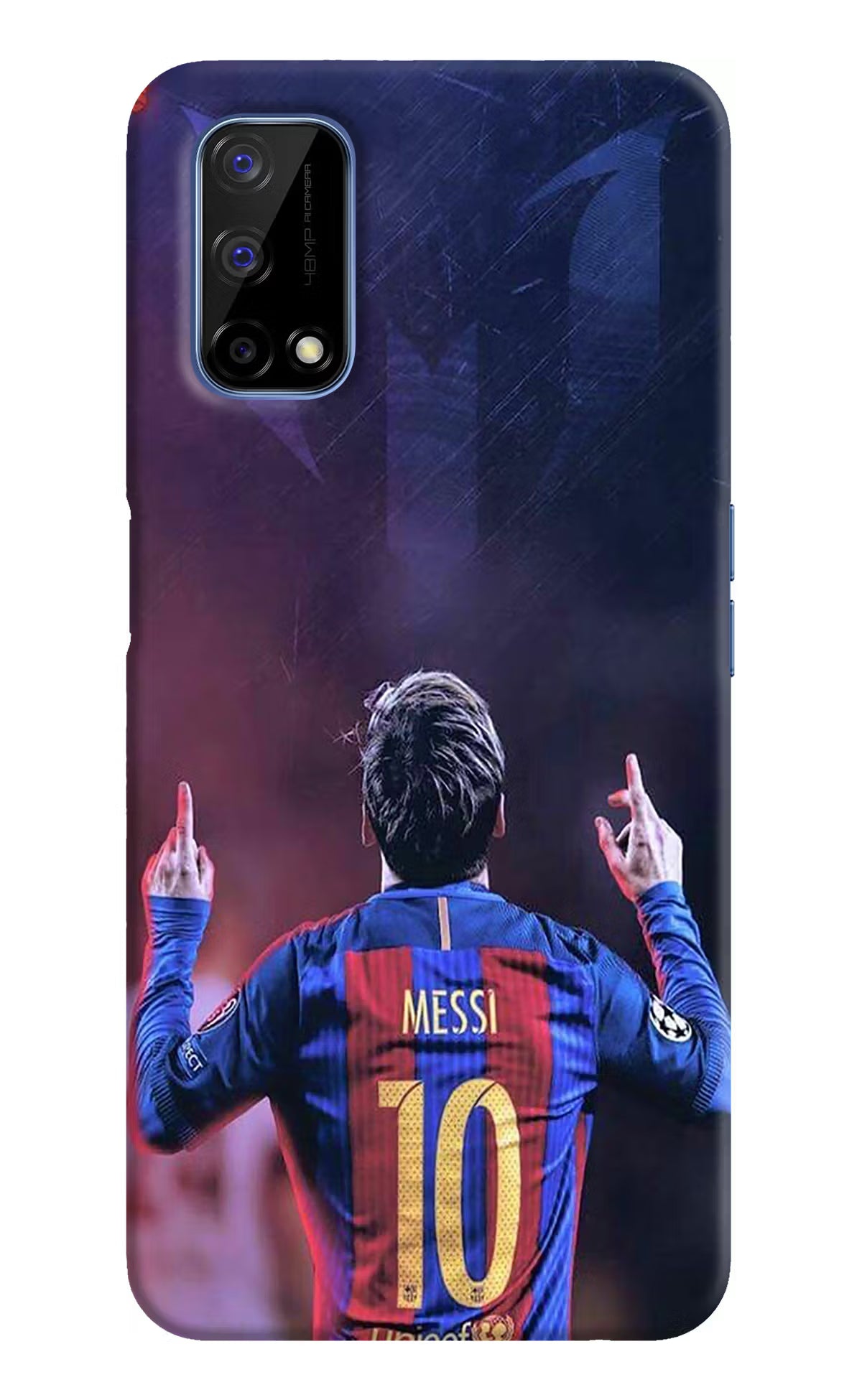 Messi Realme Narzo 30 Pro 5G Hard Case Back Cover by Casekaro
