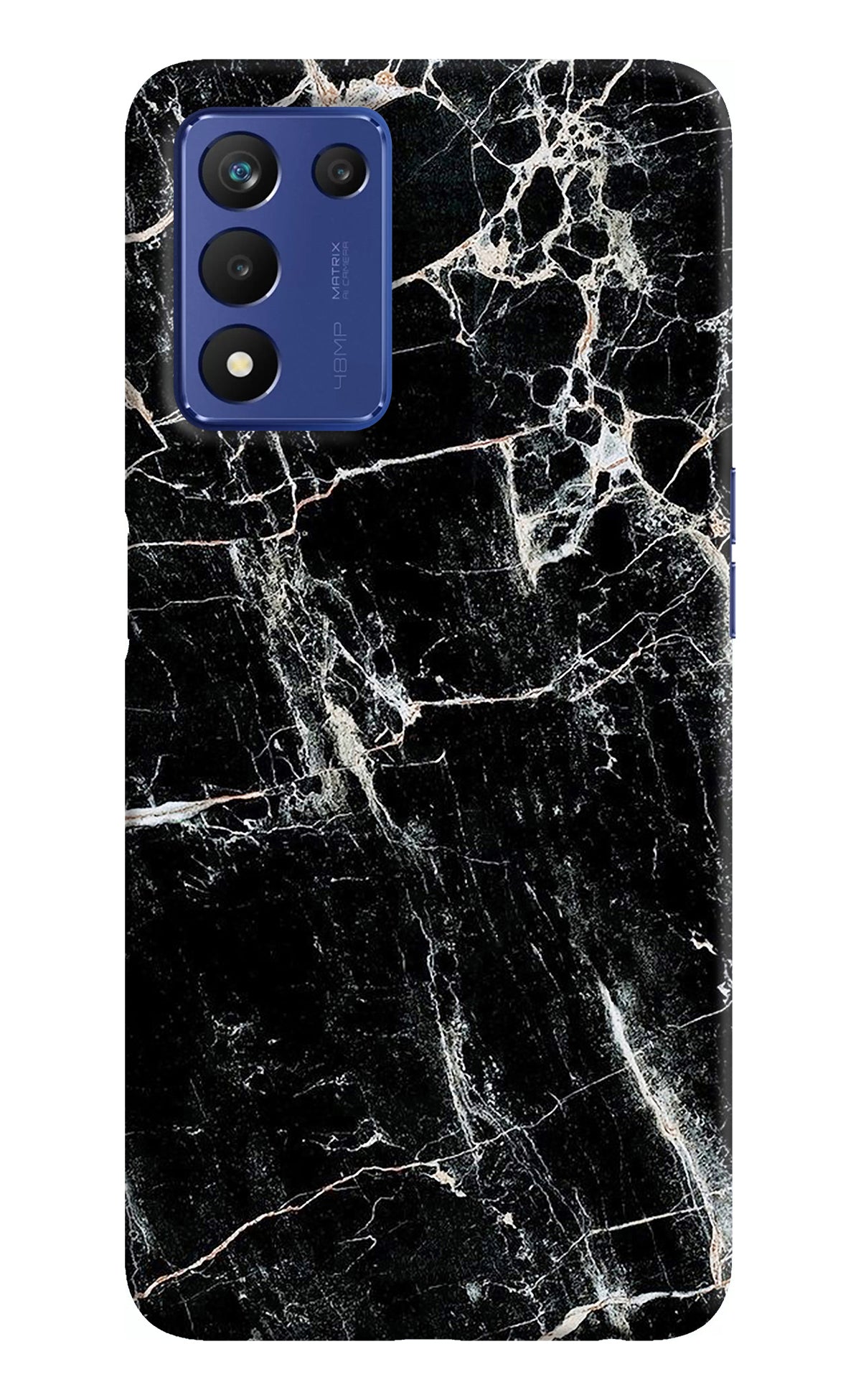 Black Marble Texture Realme Narzo 30 Pro 5G Back Cover