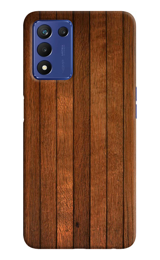 Wooden Artwork Bands Realme Narzo 30 Pro 5G Back Cover