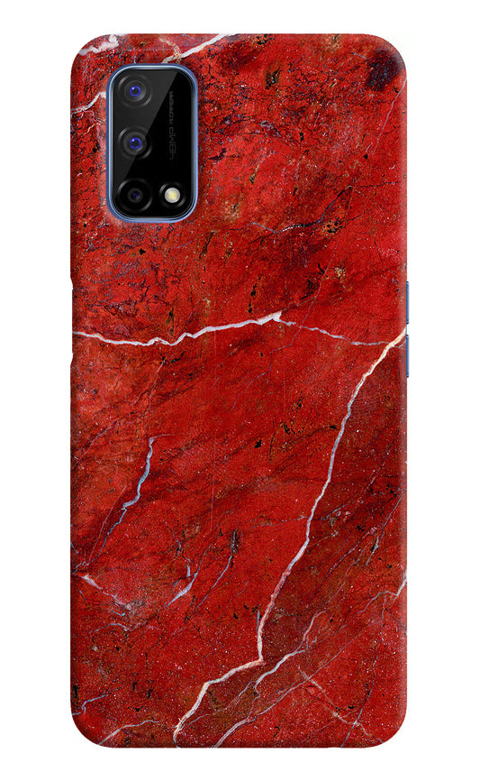 Red Marble Design Realme Narzo 30 Pro 5G Hard Case Back Cover by Casekaro
