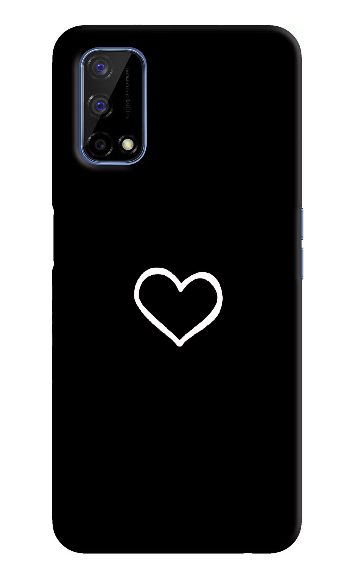 Heart Realme Narzo 30 Pro 5G Hard Case Back Cover by Casekaro