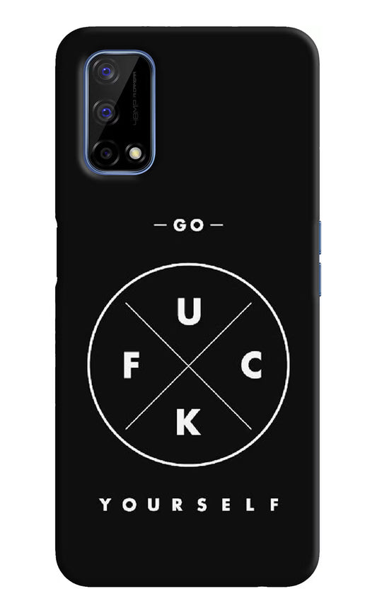 Go Fuck Yourself Realme Narzo 30 Pro 5G Hard Case Back Cover by Casekaro