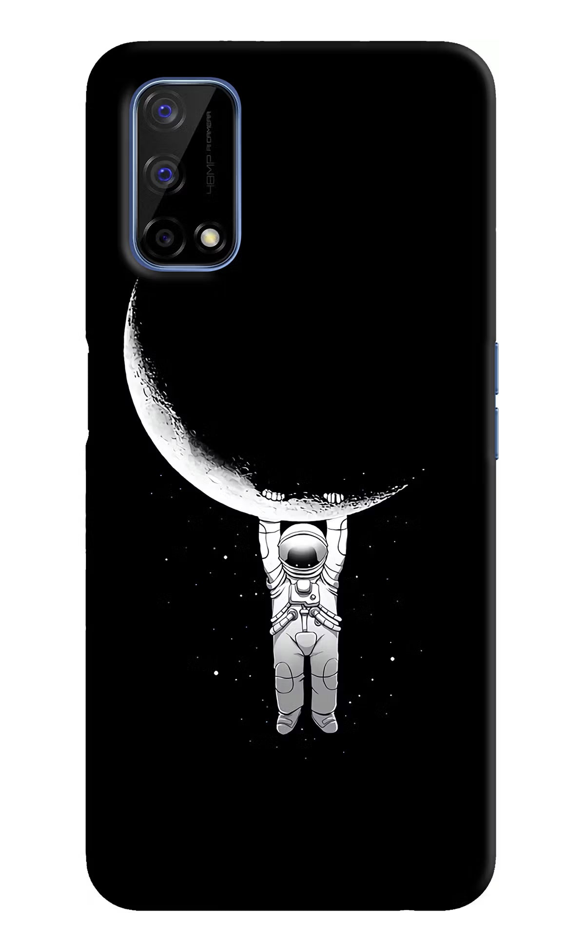 Moon Space Realme Narzo 30 Pro 5G Hard Case Back Cover by Casekaro