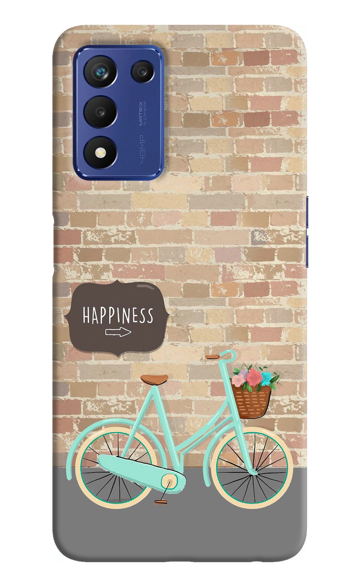 Happiness Artwork Realme Narzo 30 Pro 5G Back Cover