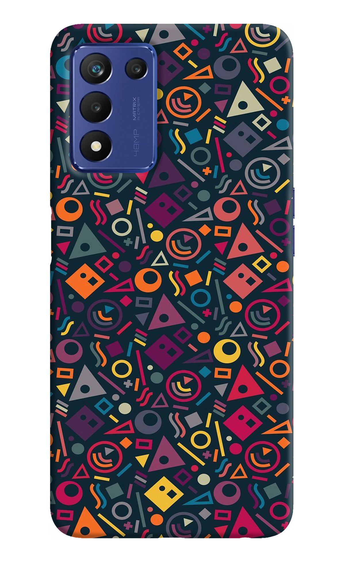 Geometric Abstract Realme Narzo 30 Pro 5G Back Cover