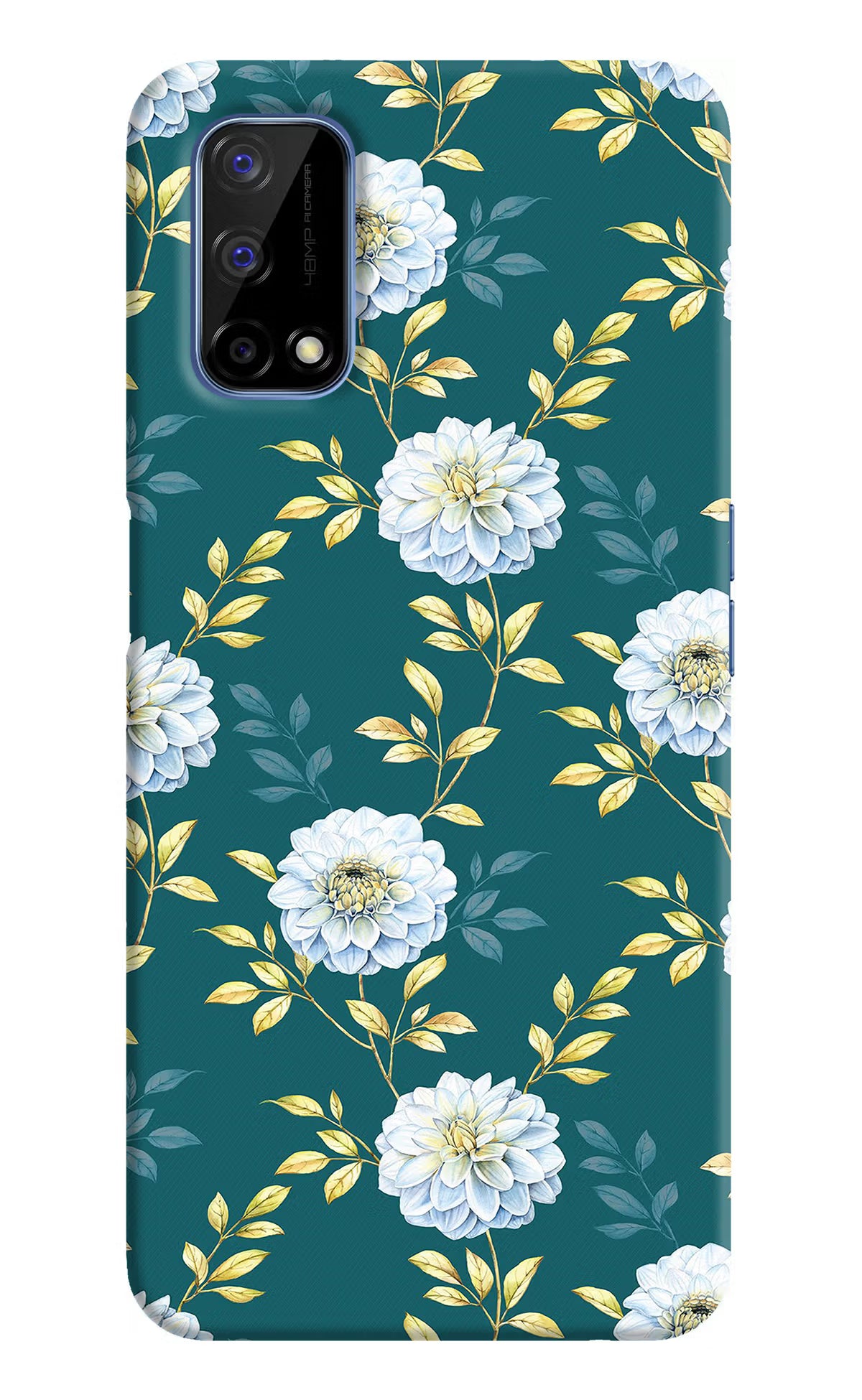 Flowers Realme Narzo 30 Pro 5G Hard Case Back Cover by Casekaro