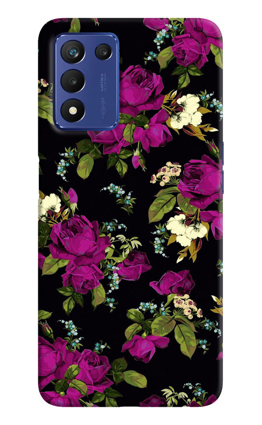 Flowers Realme Narzo 30 Pro 5G Back Cover