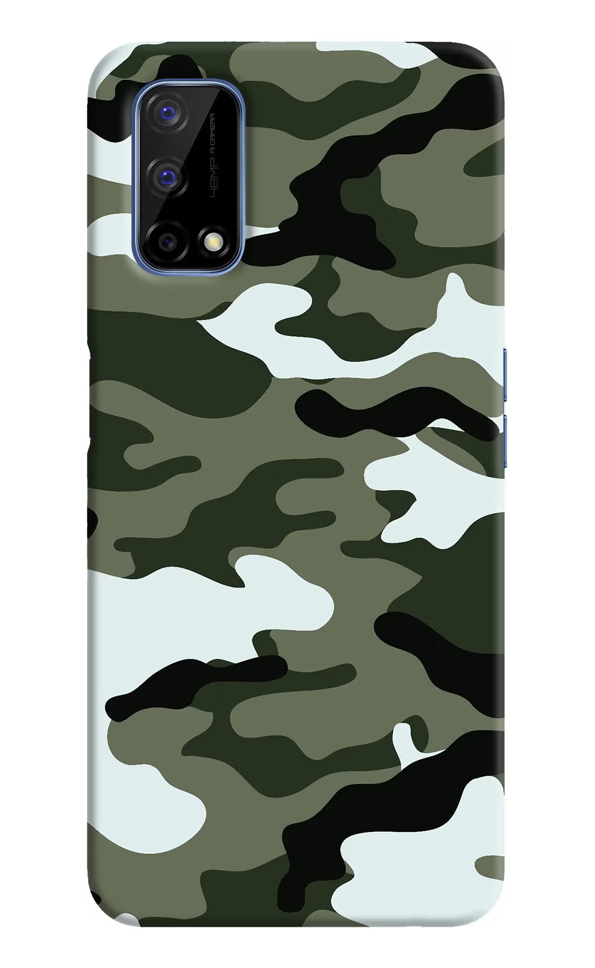 Camouflage Realme Narzo 30 Pro 5G Hard Case Back Cover by Casekaro
