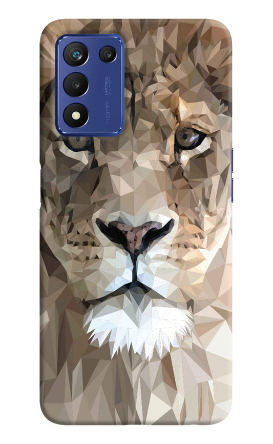 Lion Art Realme Narzo 30 Pro 5G Back Cover