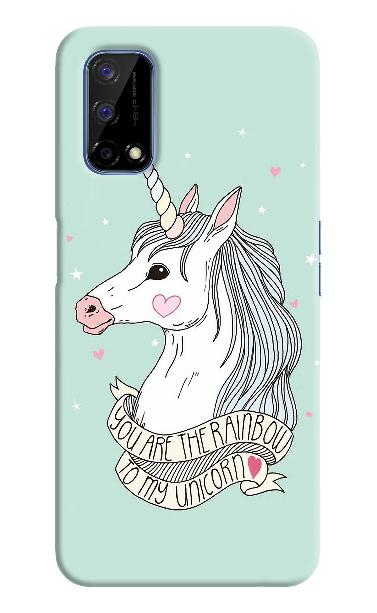 Unicorn Wallpaper Realme Narzo 30 Pro 5G Hard Case Back Cover by Casekaro