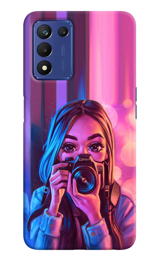 Girl Photographer Realme Narzo 30 Pro 5G Back Cover