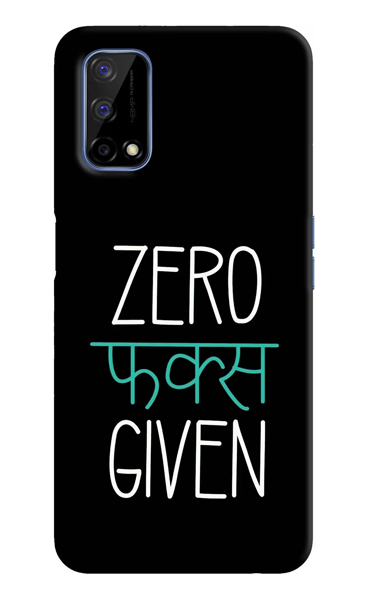 Zero Fucks Given Realme Narzo 30 Pro 5G Hard Case Back Cover by Casekaro