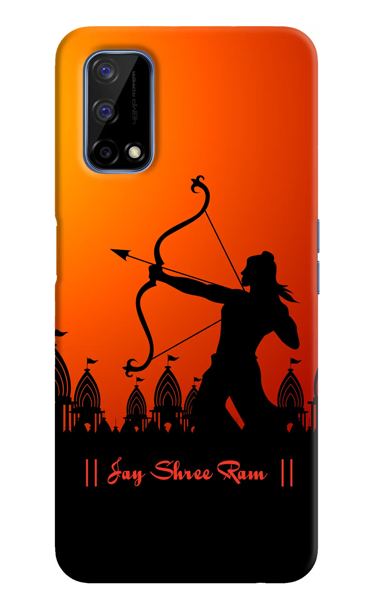 Lord Ram - 4 Realme Narzo 30 Pro 5G Hard Case Back Cover by Casekaro