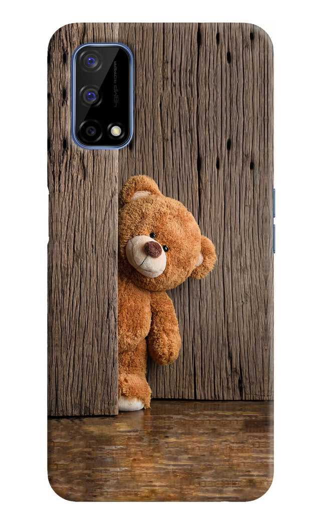 Teddy Wooden Realme Narzo 30 Pro 5G Hard Case Back Cover by Casekaro