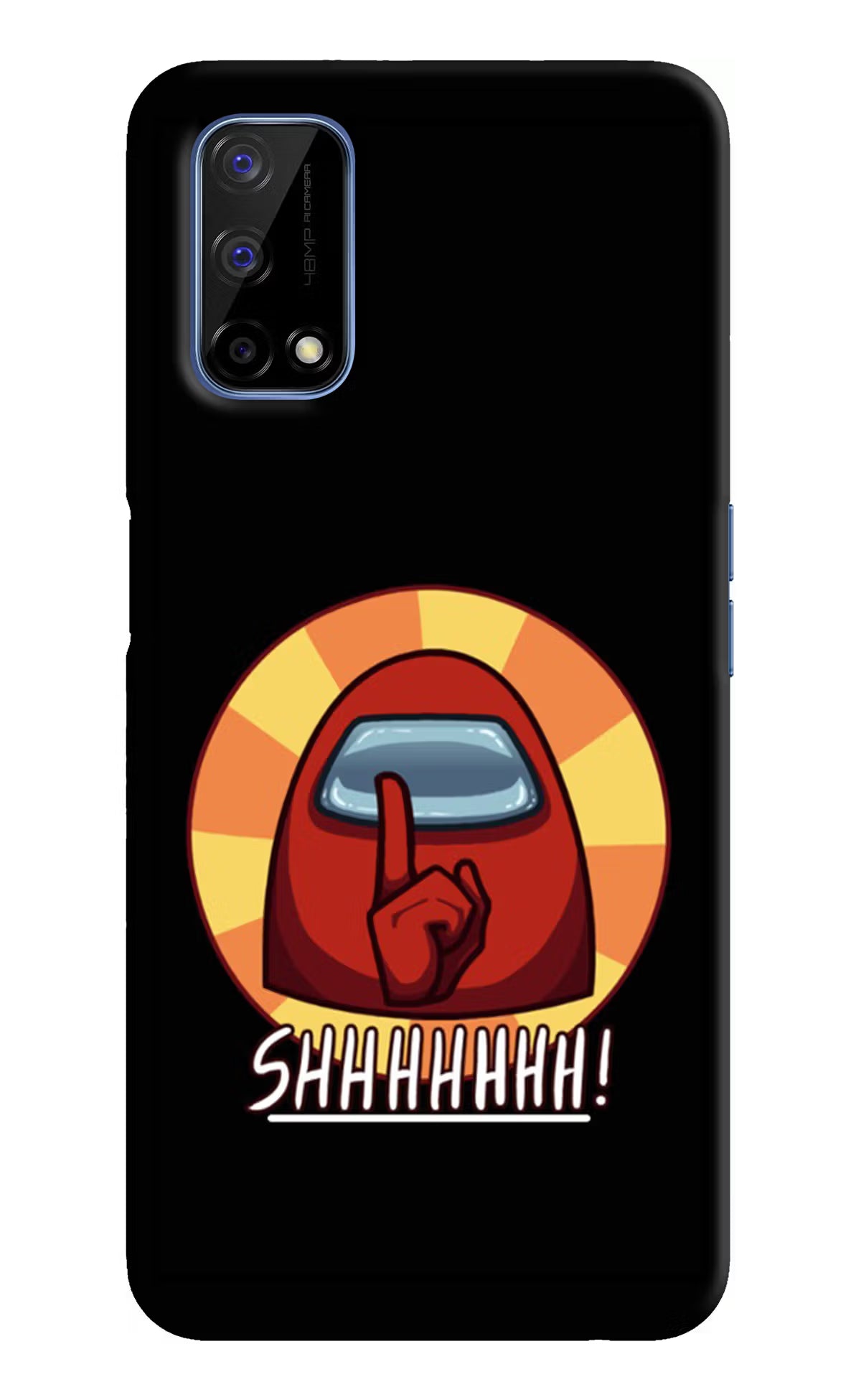 Among Us Shhh! Realme Narzo 30 Pro 5G Hard Case Back Cover by Casekaro