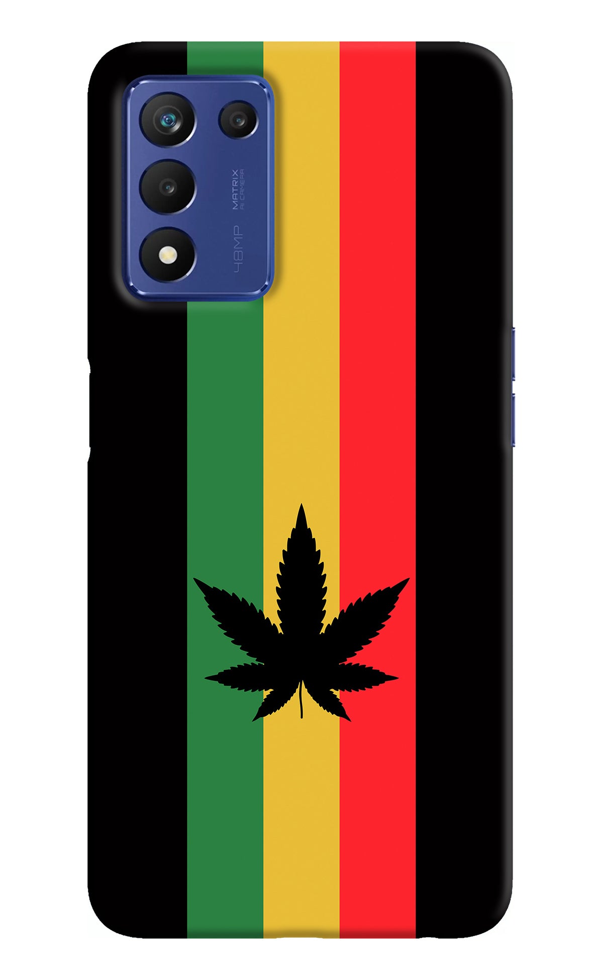 Weed Flag Realme Narzo 30 Pro 5G Back Cover