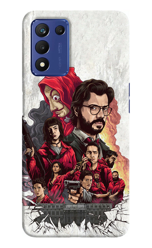 Money Heist Artwork Realme Narzo 30 Pro 5G Back Cover