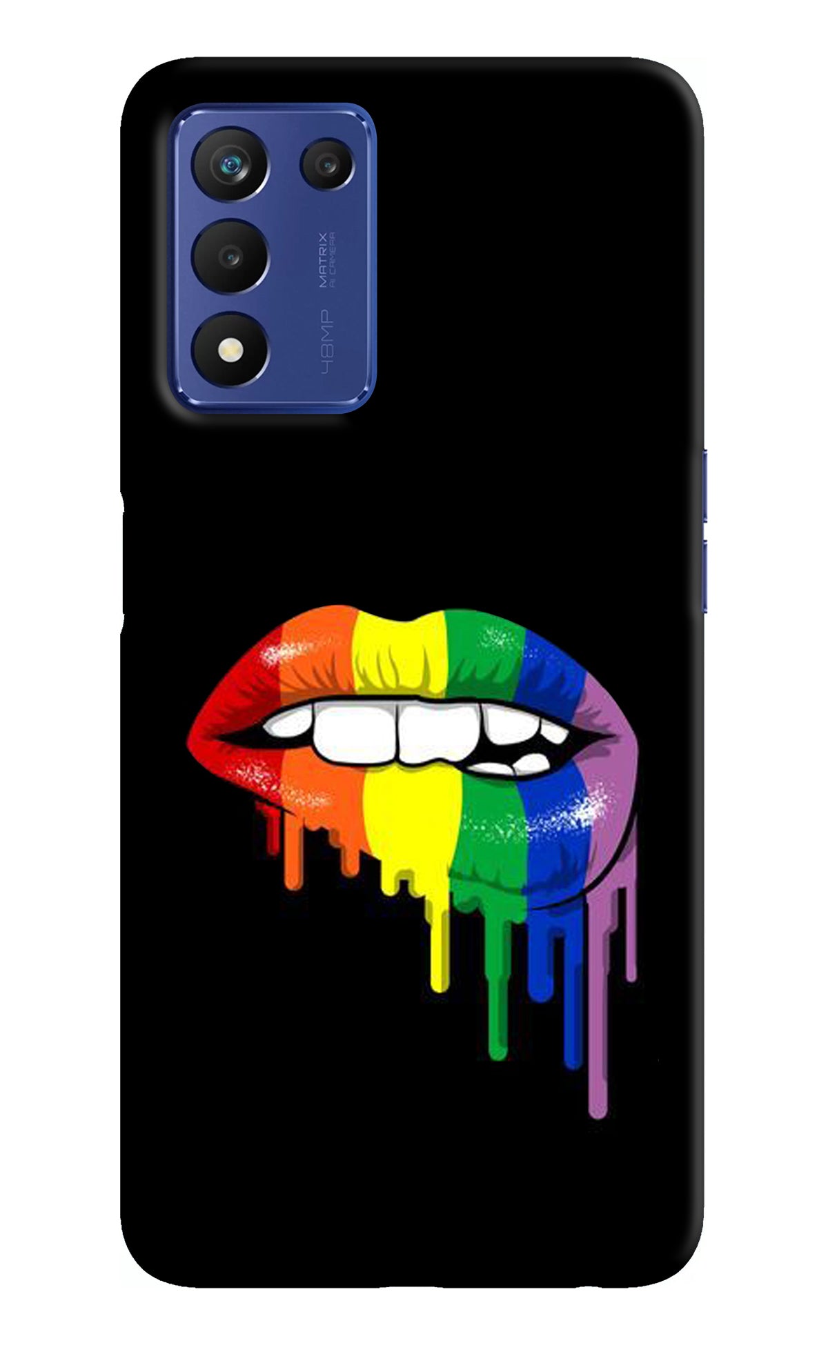 Lips Biting Realme Narzo 30 Pro 5G Back Cover