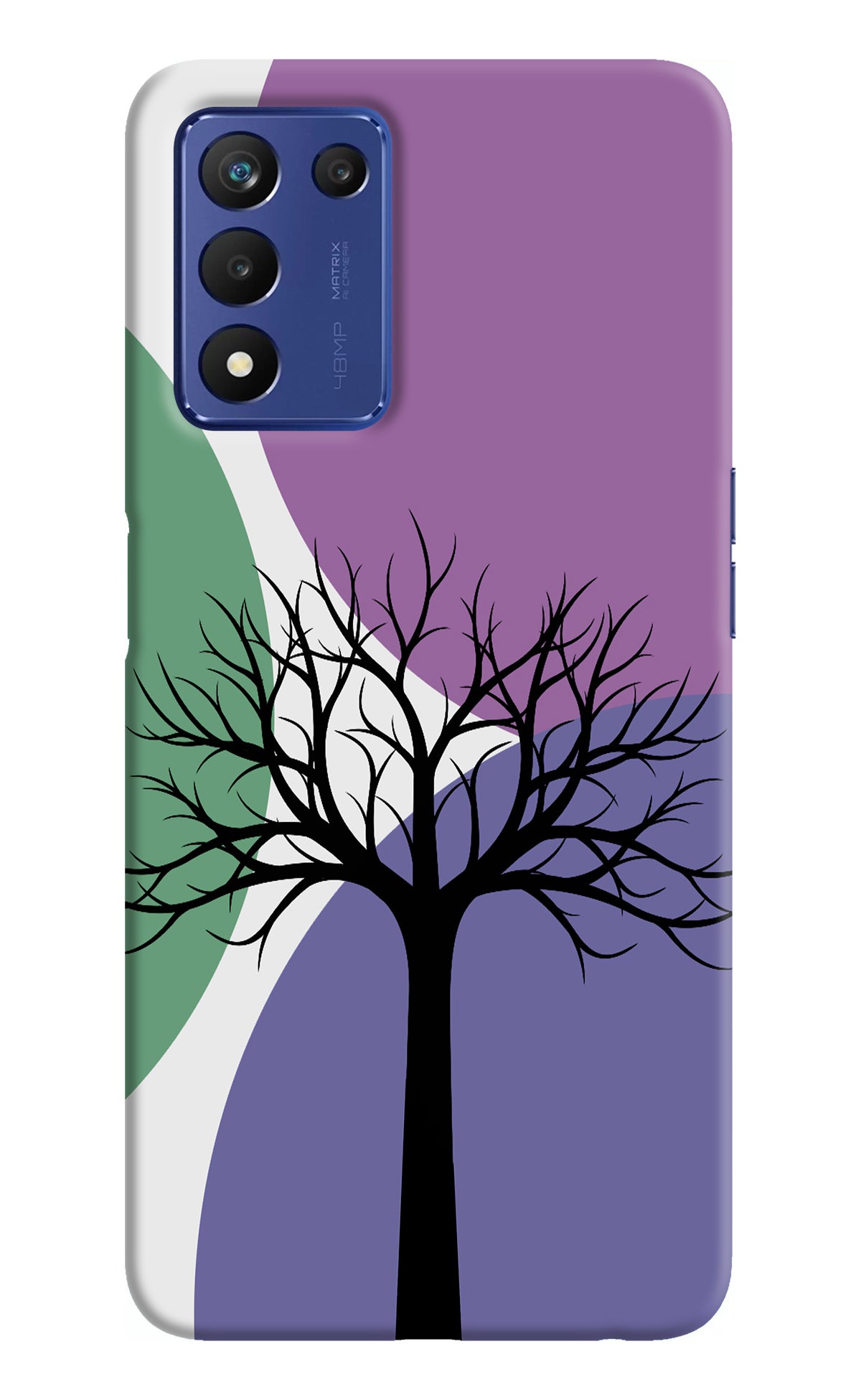 Tree Art Realme Narzo 30 Pro 5G Back Cover