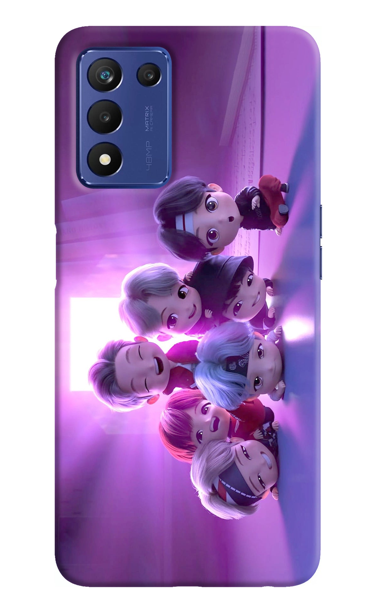 BTS Chibi Realme Narzo 30 Pro 5G Back Cover