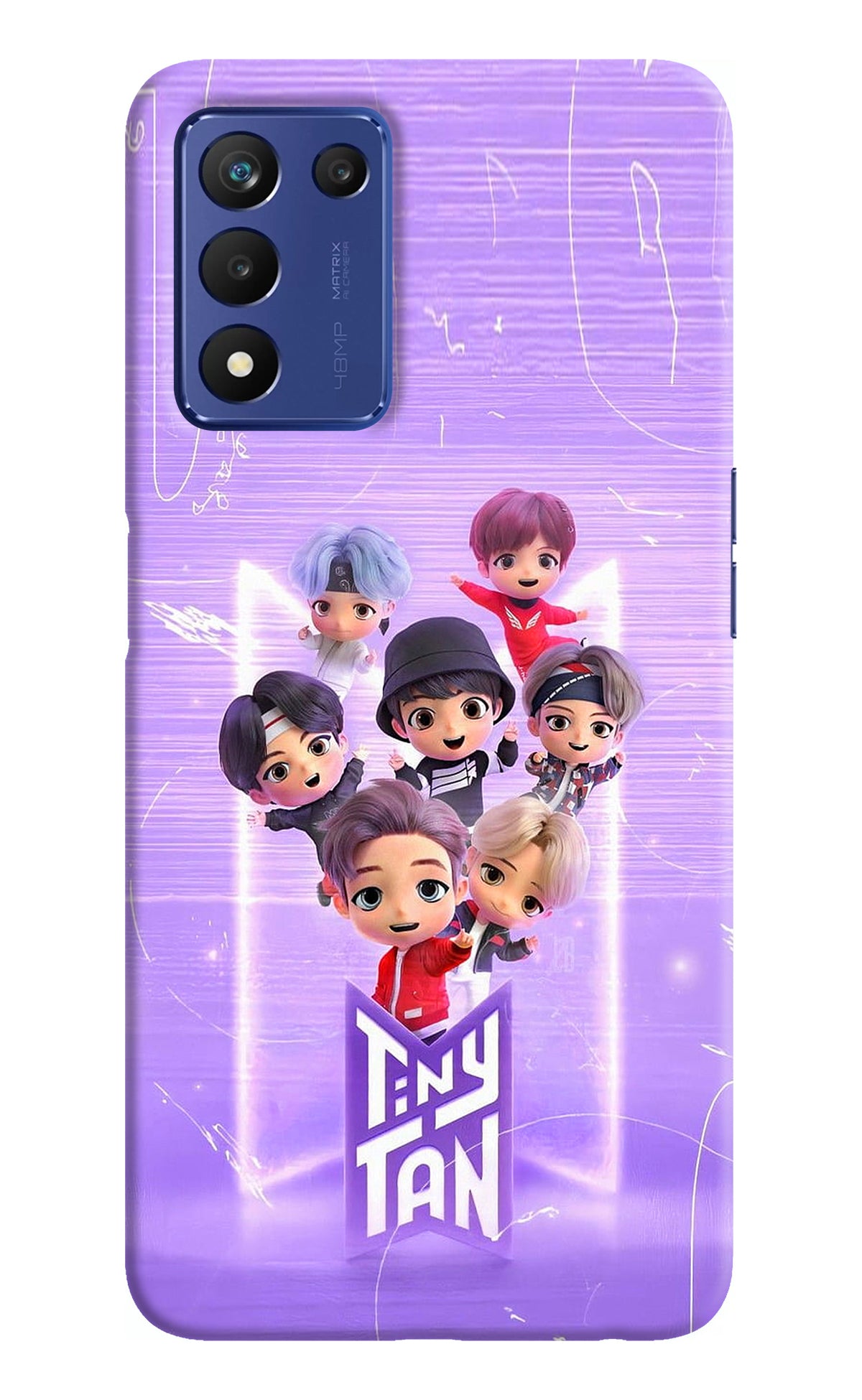 BTS Tiny Tan Realme Narzo 30 Pro 5G Back Cover