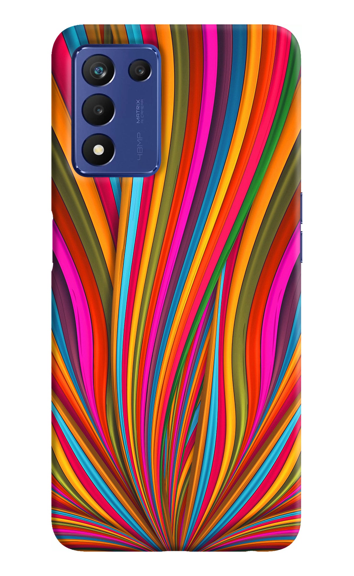 Trippy Wavy Realme Narzo 30 Pro 5G Back Cover