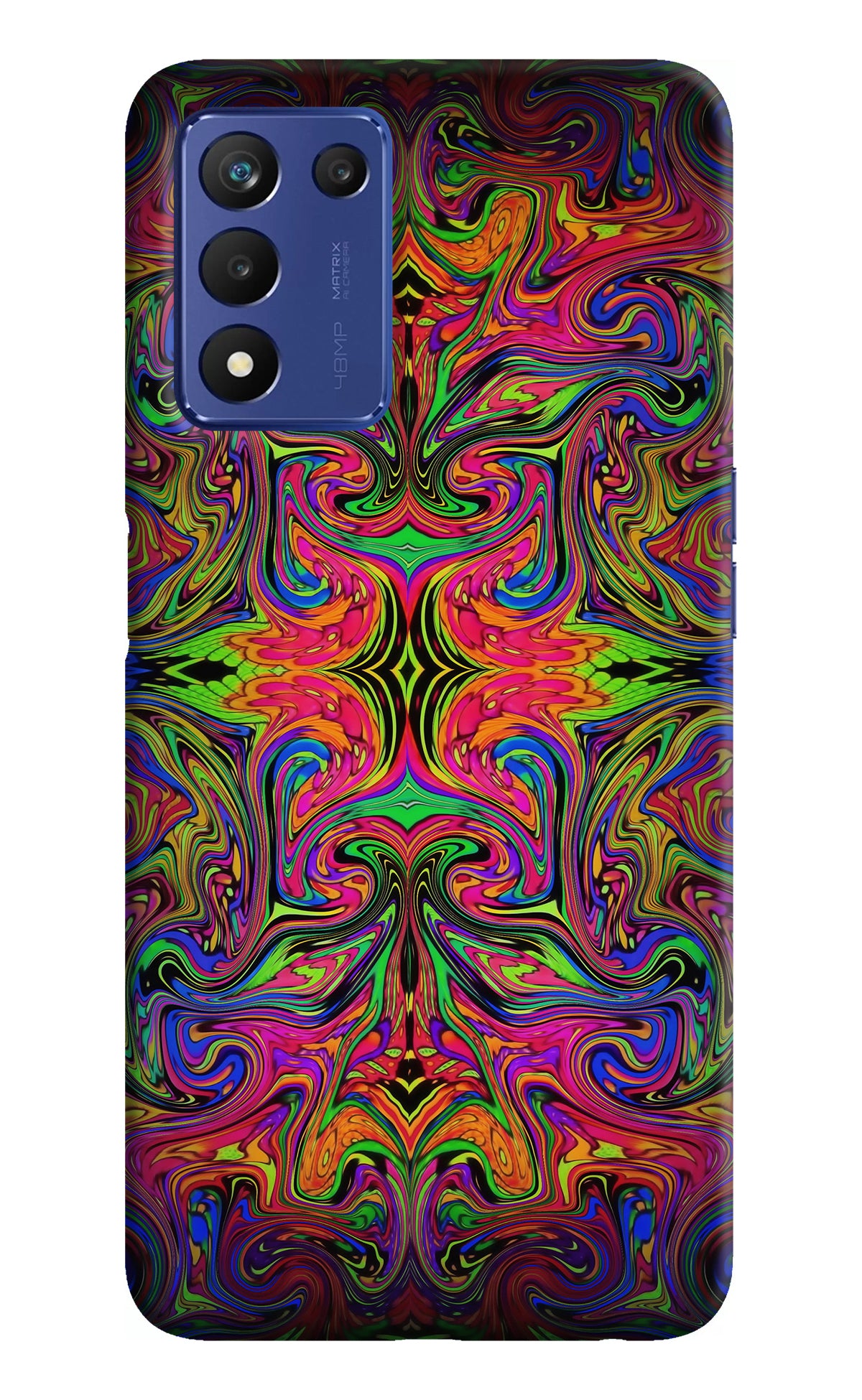 Psychedelic Art Realme Narzo 30 Pro 5G Back Cover