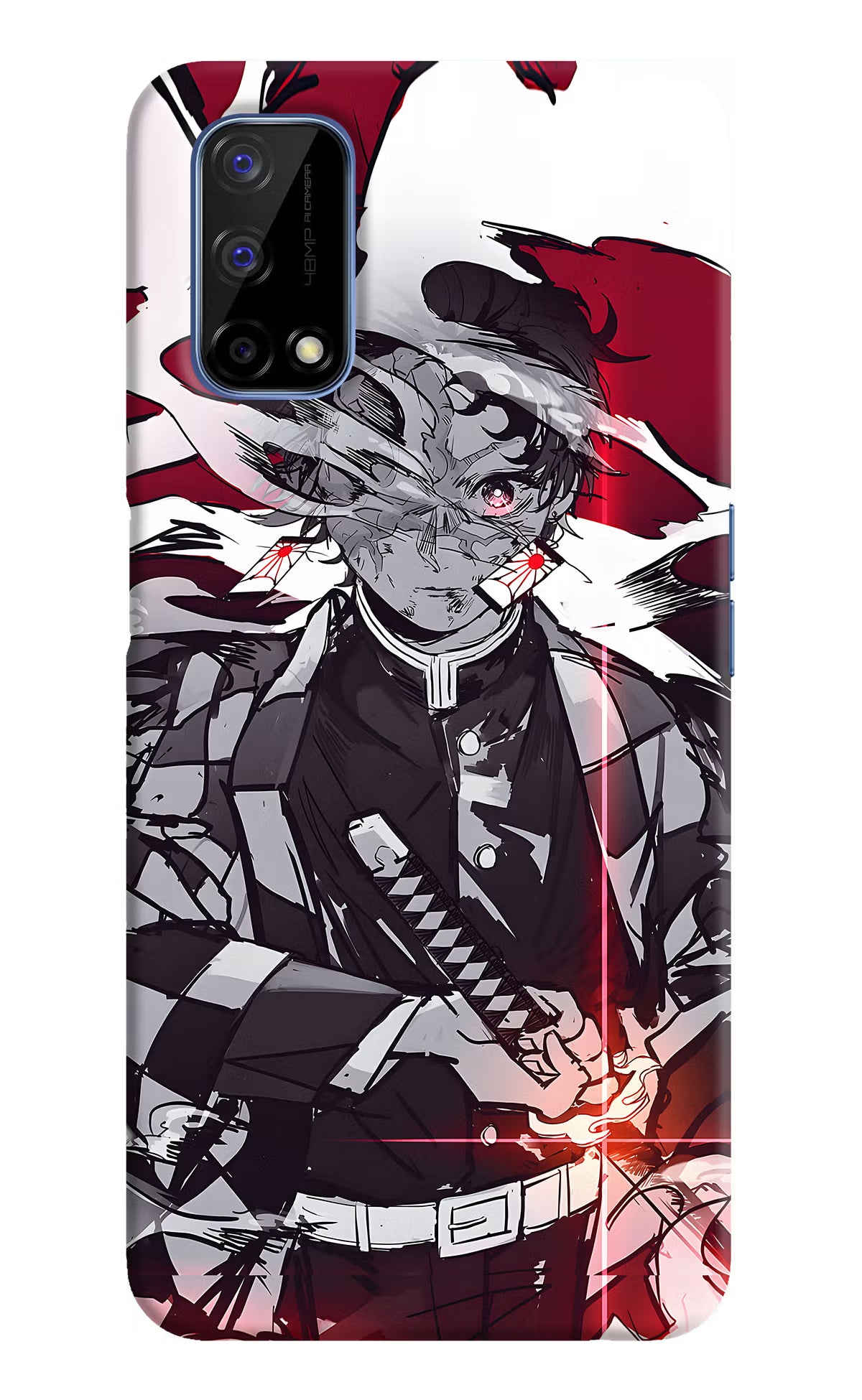 Demon Slayer Realme Narzo 30 Pro 5G Hard Case Back Cover by Casekaro