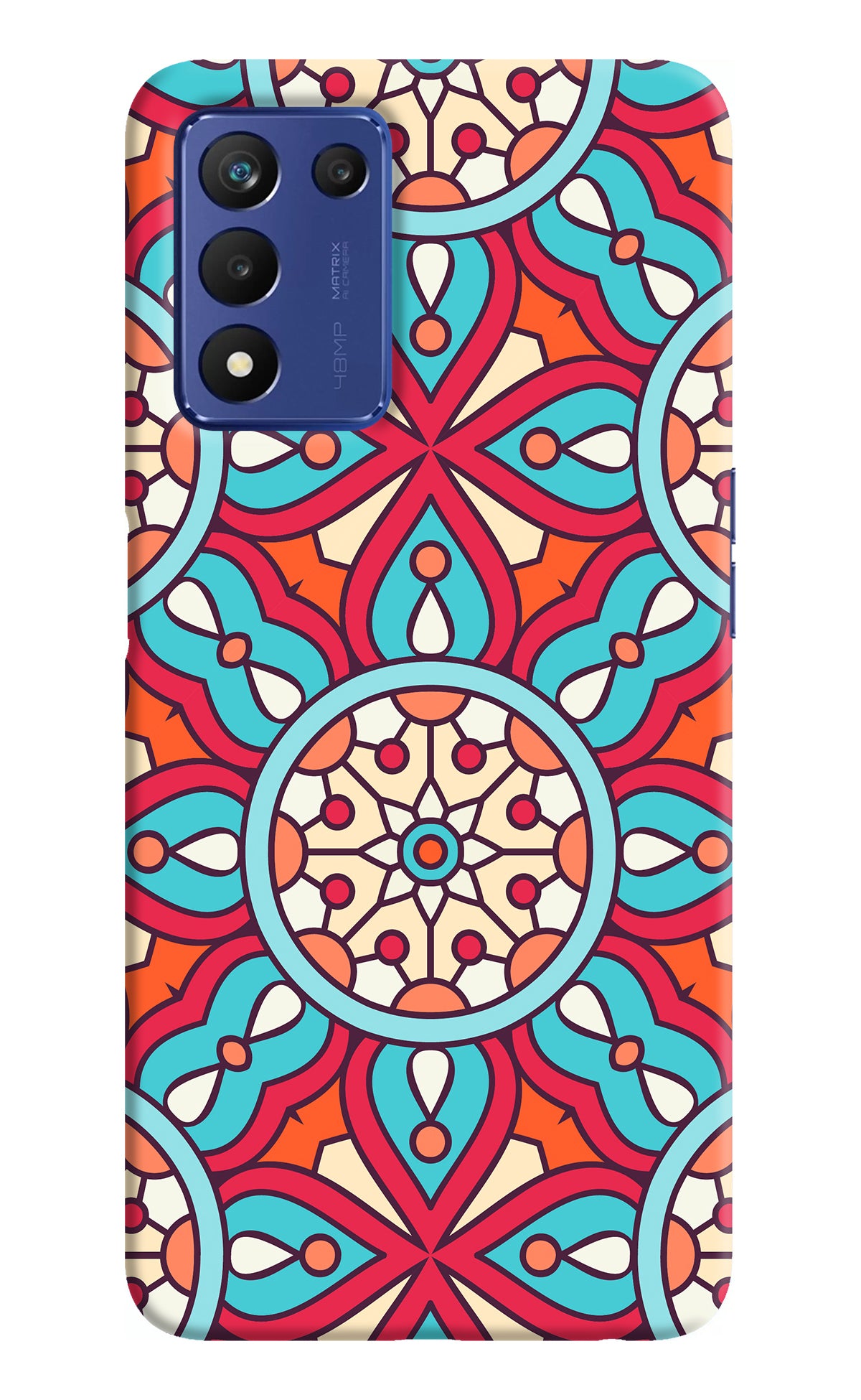 Mandala Geometric Realme Narzo 30 Pro 5G Back Cover