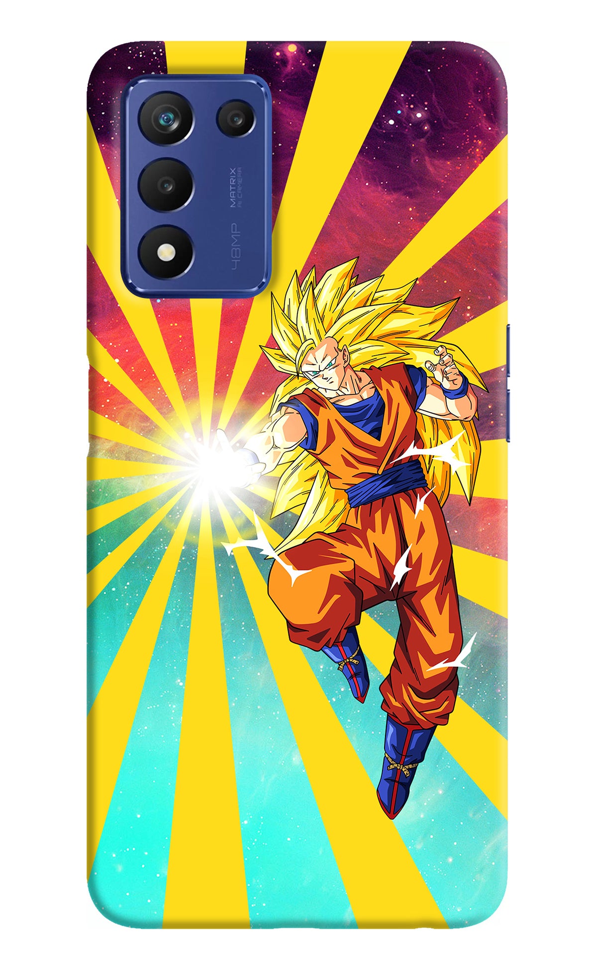 Goku Super Saiyan Realme Narzo 30 Pro 5G Back Cover