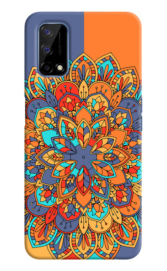 Color Mandala Realme Narzo 30 Pro 5G Hard Case Back Cover by Casekaro