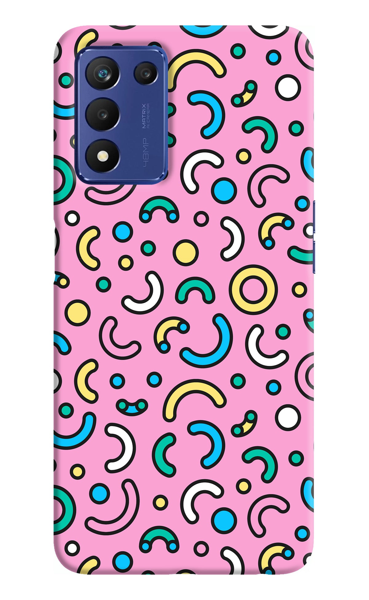 Memphis Design Realme Narzo 30 Pro 5G Back Cover