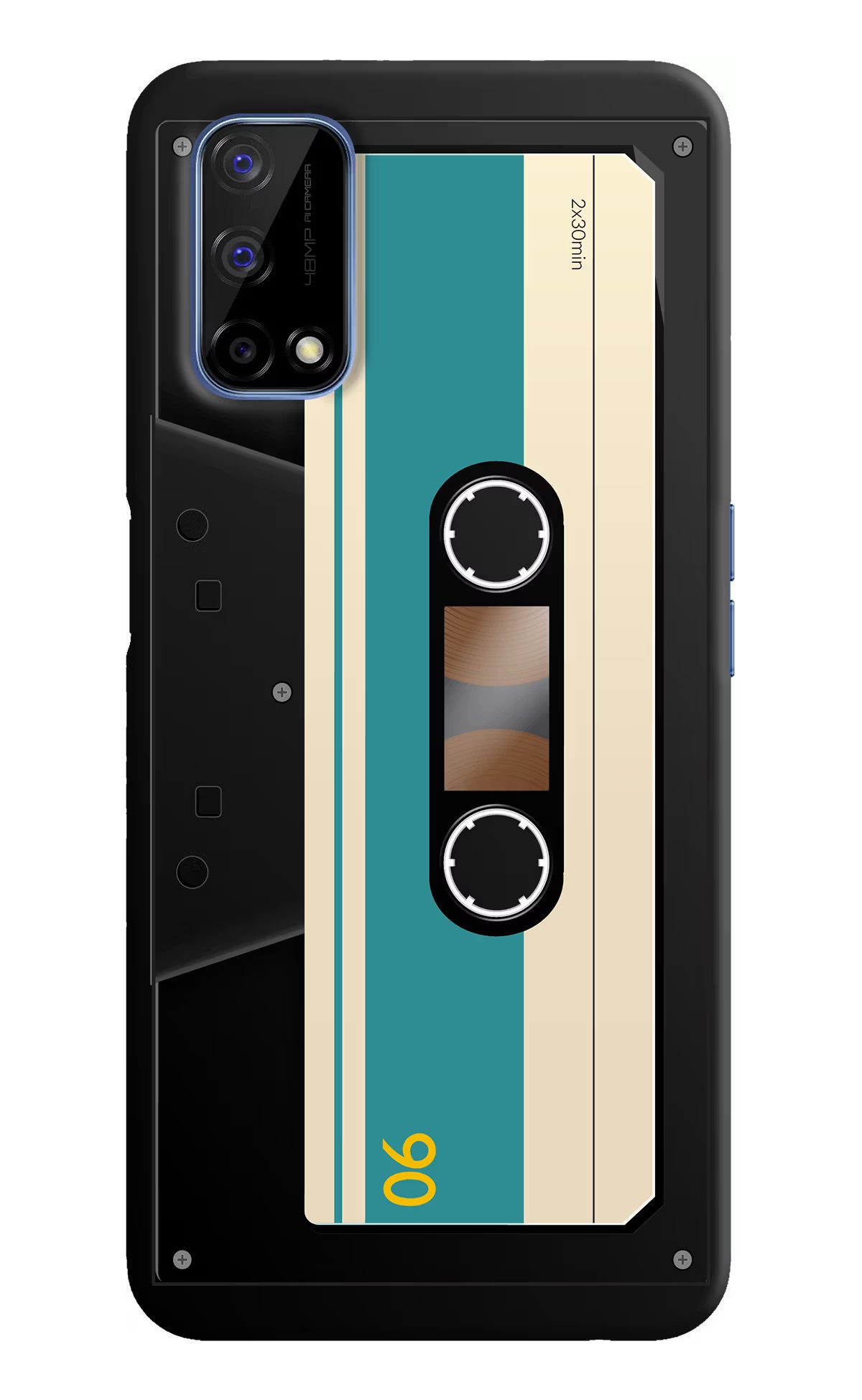 Cassette Realme Narzo 30 Pro 5G Hard Case Back Cover by Casekaro