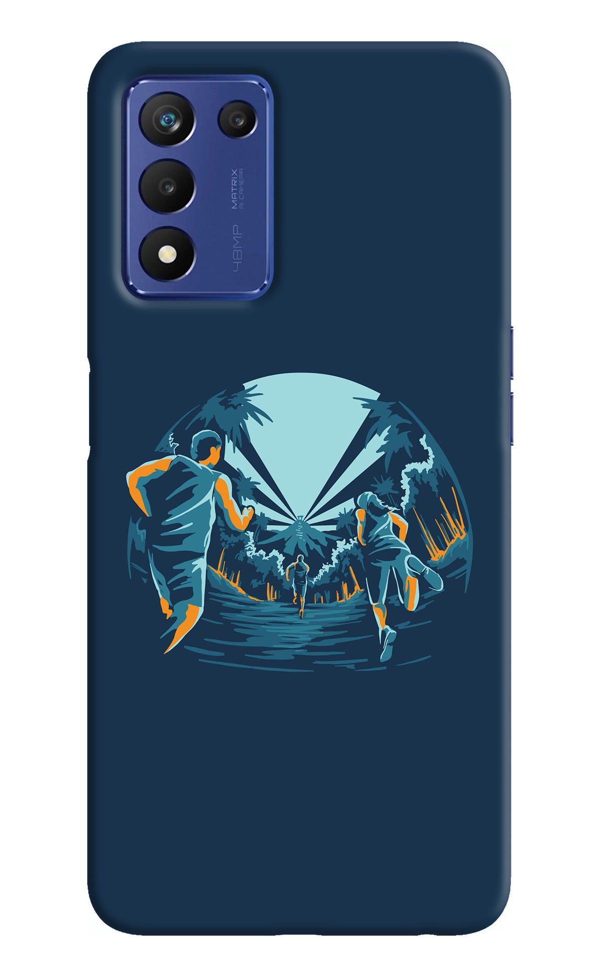 Team Run Realme Narzo 30 Pro 5G Back Cover