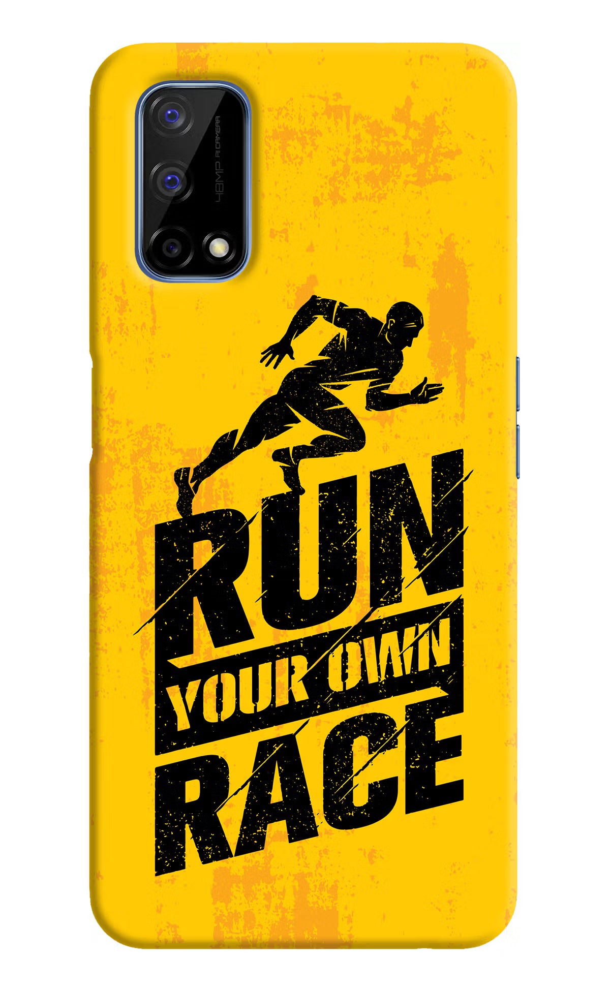 Run Your Own Race Realme Narzo 30 Pro 5G Hard Case Back Cover by Casekaro
