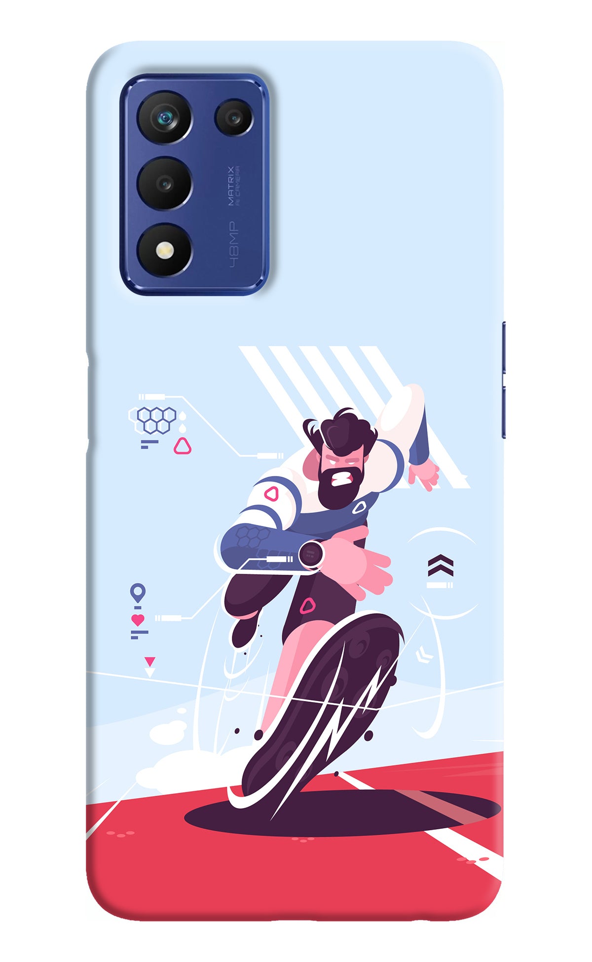 Run Pro Realme Narzo 30 Pro 5G Back Cover