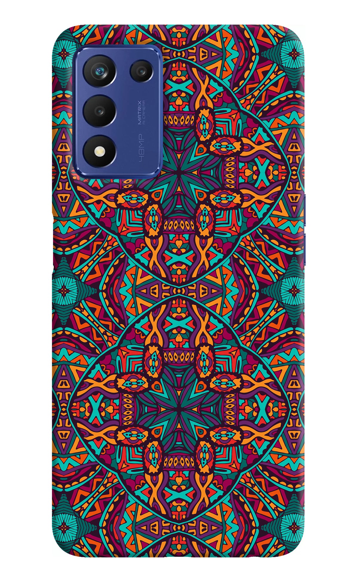 Colour Mandala Realme Narzo 30 Pro 5G Back Cover