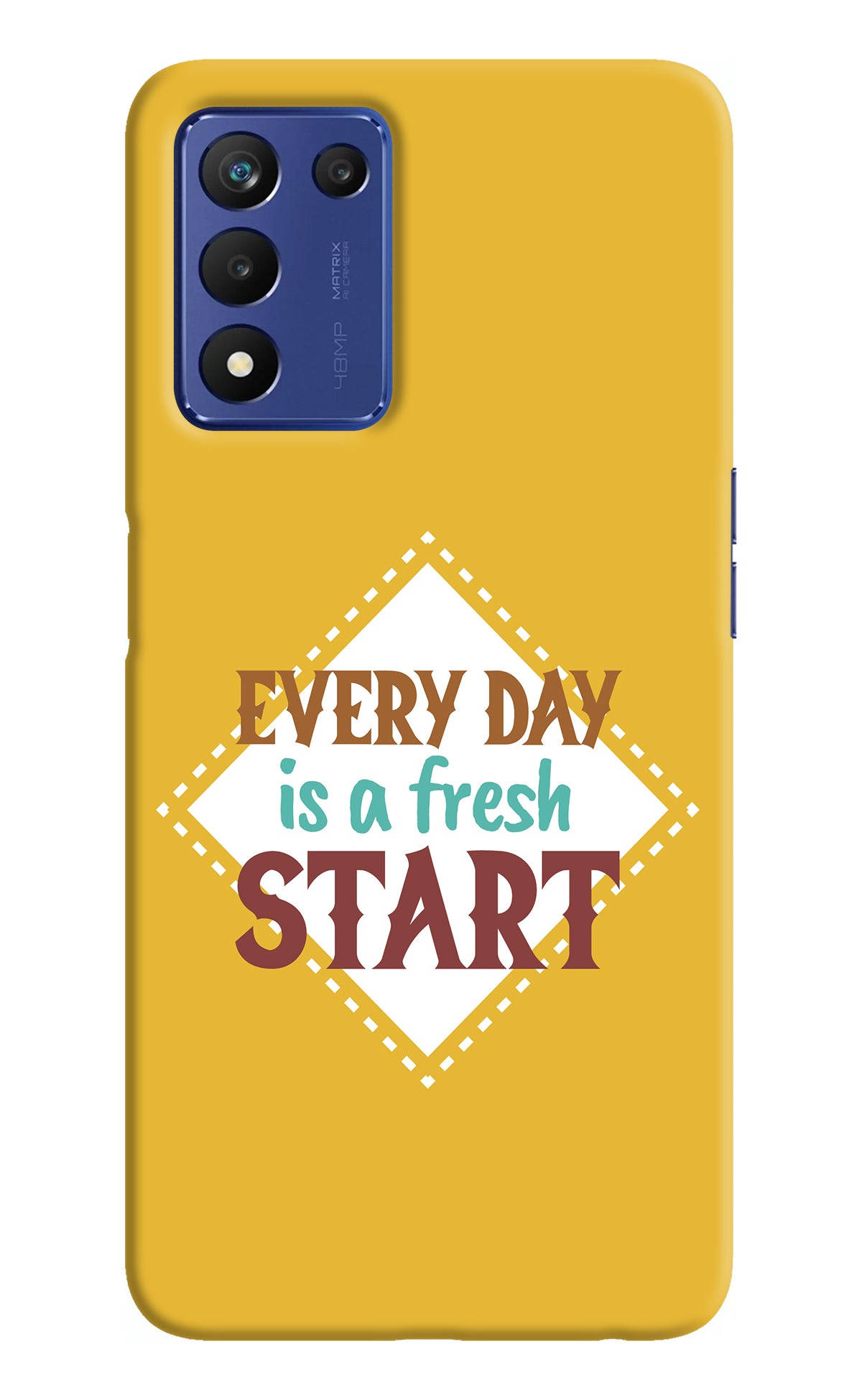 Every day is a Fresh Start Realme Narzo 30 Pro 5G Back Cover