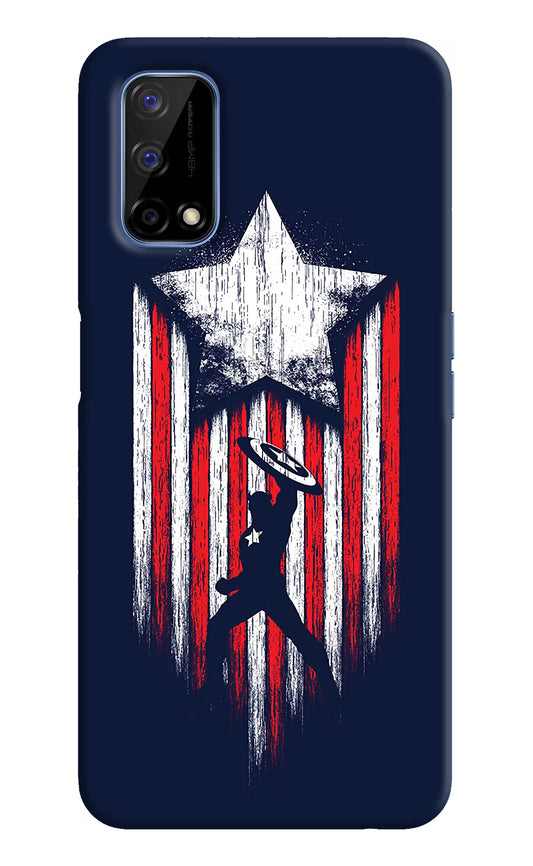 Captain America Marvel Art Realme Narzo 30 Pro 5G Hard Case Back Cover by Casekaro