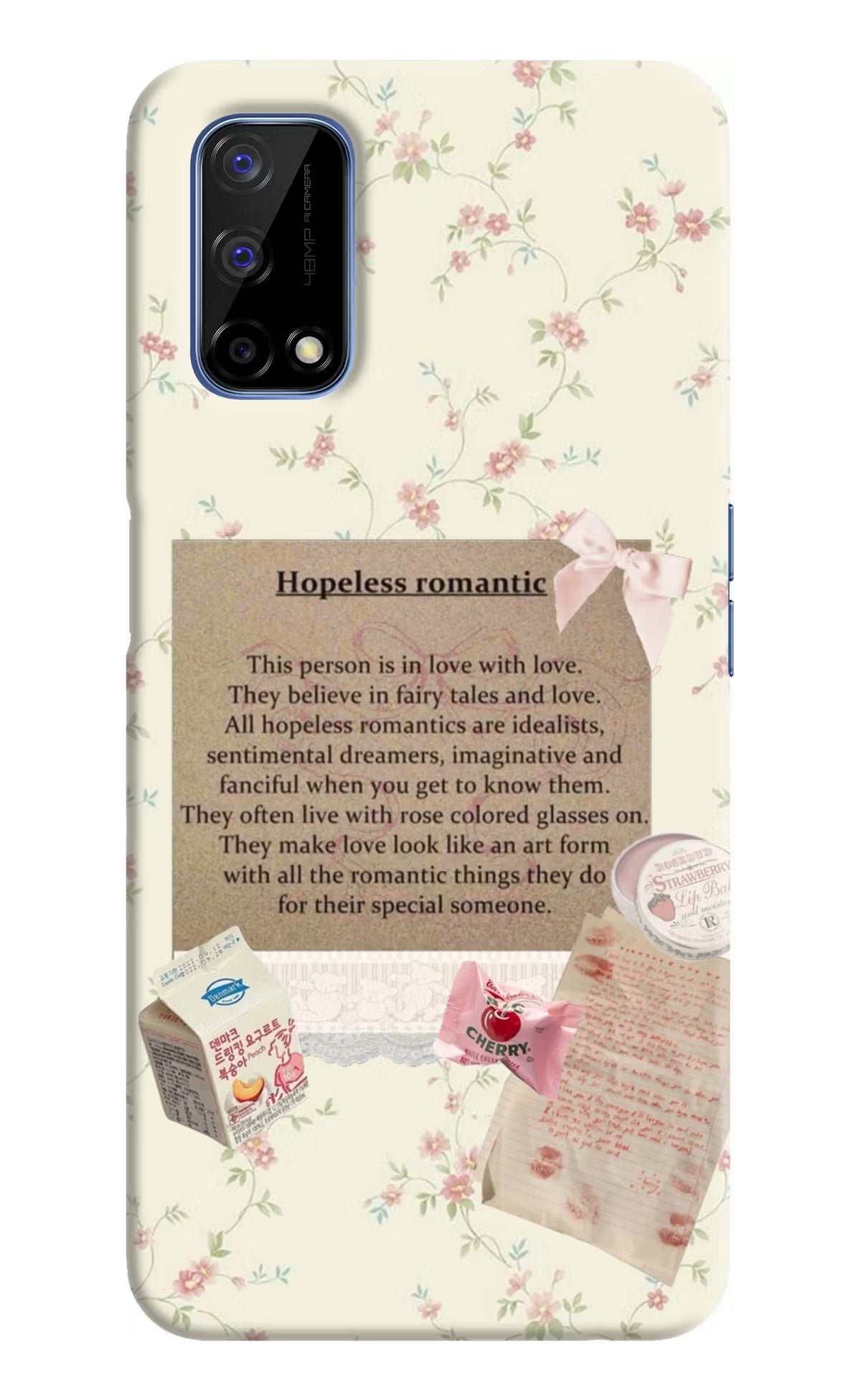 Hopeless Romantic Realme Narzo 30 Pro 5G Hard Case Back Cover by Casekaro
