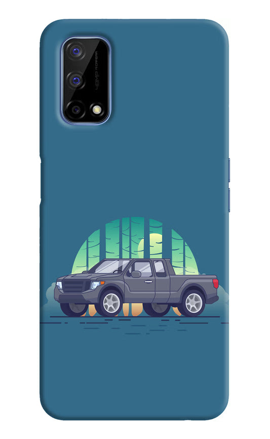Retro Garage Vibe Realme Narzo 30 Pro 5G Hard Case Back Cover by Casekaro